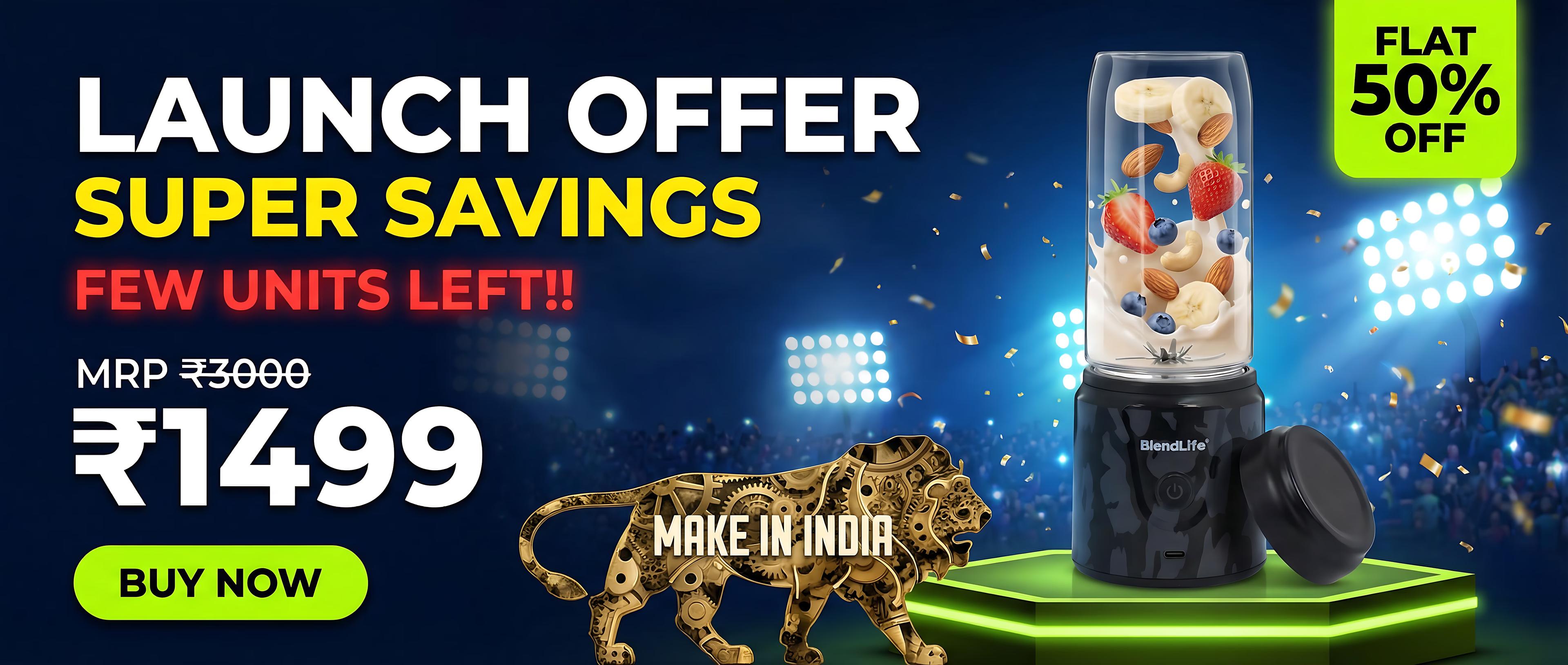 BlendLife GO Portable Blender - 420ml banner